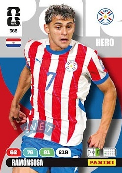 Ramon Sosa Paraguay Panini FIFA World Cup 2026 Adrenalyn XL #368
